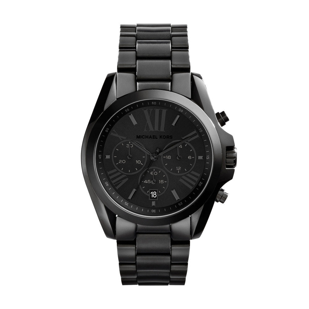  Shop Authentic Michael Kors Bradshaw Black Dial Black Steel Strap Watch for Men - MK5550 - Luxxuri