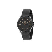  Shop Authentic Calvin Klein Minimal Black Dial Black Mesh Bracelet Watch for Men - K3M21421 - Luxxuri