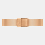  Shop Authentic Daniel Wellington Quadro Studio Green Dial Rose Gold Mesh Strap Watch For Women - DW00100520 - Luxxuri