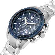  Shop Authentic Maserati Traguardo Chronograph Blue Dial 45mm Stainless Steel Watch For Men - R8873612043 - Luxxuri