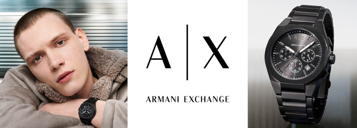  Shop Authentic Armani Exchange Drexler Chronograph Black Dial Black Steel Strap Watch For Men - AX2639 - Luxxuri