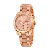  Shop Authentic Michael Kors Bradshaw Rose Gold Dial Two Tone Steel Strap Watch for Women - MK6066 - Luxxuri