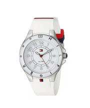  Shop Authentic Tommy Hilfiger White Dial White Rubber Strap Watch for Women - 1781271 - Luxxuri