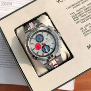  Shop Authentic Maurice Lacroix Aikon Chronograph Special Edition Mahindra Racing Silver Dial Grey Rubber Strap Watch for Men - AI1018-TT031-130-2 - Luxxuri