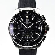  Shop Authentic Tag Heuer Aquaracer Black Dial Watch for Men - CAY111A.FT6041 - Luxxuri