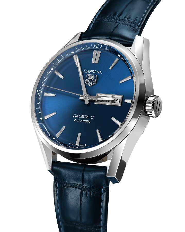  Shop Authentic Tag Heuer Carrera Blue Dial Watch for Men - WAR201E.FC6292 - Luxxuri