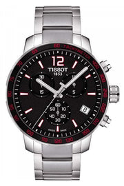  Shop Authentic Tissot Quickster Chronograph Quartz Watch For Men - T095.417.11.057.00 - Luxxuri