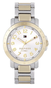  Shop Authentic Tommy Hilfiger Damen Silver Dial Two Tone Steel Strap Watch for Women - 1781398 - Luxxuri