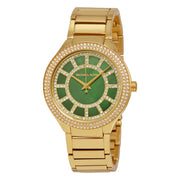  Shop Authentic Michael Kors Kerry Green Dial Gold Steel Strap Watch for Women - MK3409 - Luxxuri