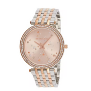  Shop Authentic Michael Kors Darci Rose Gold Dial Two Tone Steel Strap Watch for Women - MK3726 - Luxxuri
