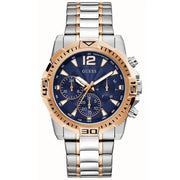  Shop Authentic Guess Commander Chronograph Blue Dial Two Tone Steel Strap Watch for Men - GW0056G5 - Luxxuri
