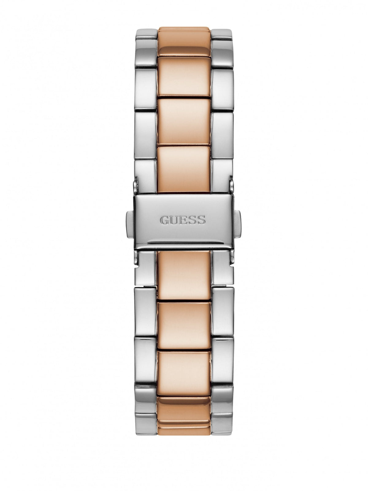  Shop Authentic Guess Mist Quartz Silver Dial Two Tone Steel Strap Watch For Women - W0443L4 - Luxxuri