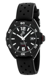  Shop Authentic Tag Heuer Formula 1 Automatic Black Dial Black Rubber Strap Watch for Men - WAZ2115.FT8023 - Luxxuri