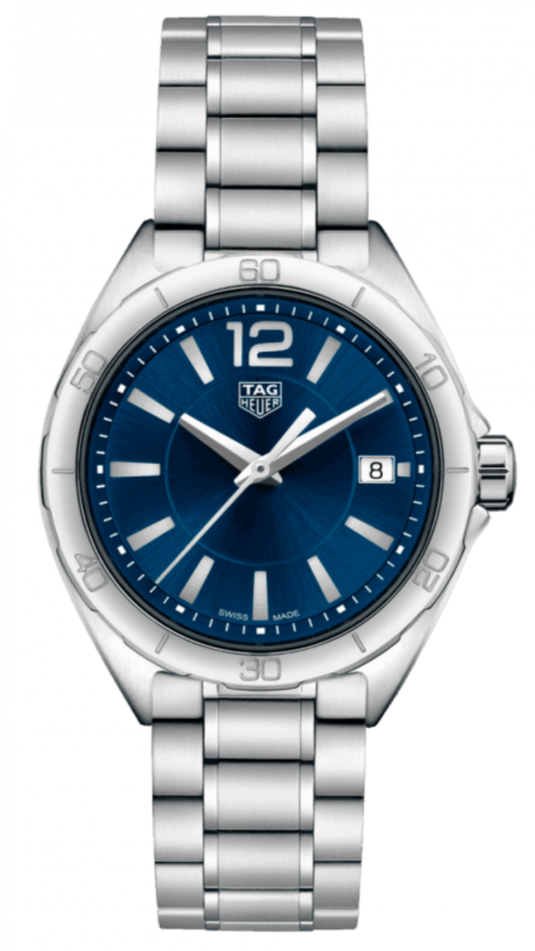  Shop Authentic Tag Heuer Formula 1 Quartz Blue Dial Silver Steel Strap Watch for Women - WBJ1312.BA0666 - Luxxuri