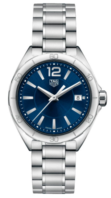  Shop Authentic Tag Heuer Formula 1 Quartz Blue Dial Silver Steel Strap Watch for Women - WBJ1312.BA0666 - Luxxuri