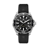  Shop Authentic Tag Heuer Aquaracer Quartz Black Dial Black Rubber Strap Watch for Men -  WAY101A.FT6141 - Luxxuri