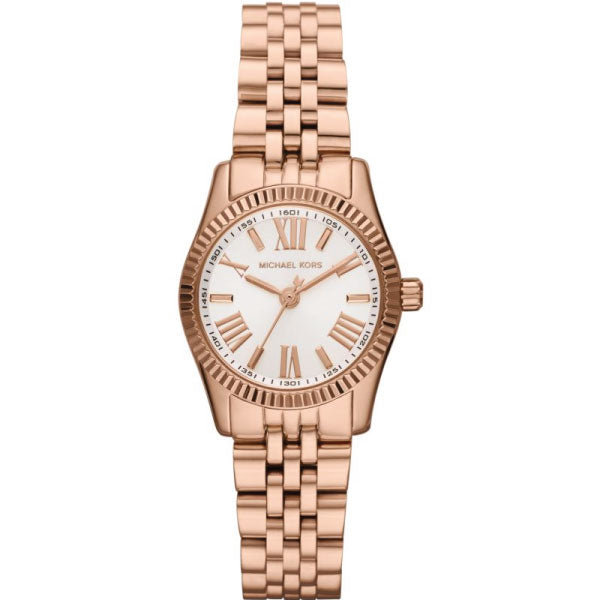  Shop Authentic Michael Kors Lexington Quartz White Dial Rose Gold Steel Strap Watch For Women - MK3230 - Luxxuri