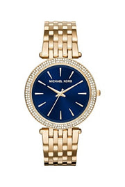  Shop Authentic Michael Kors Darci Blue Dial Gold Steel Strap Watch for Women - MK3406 - Luxxuri