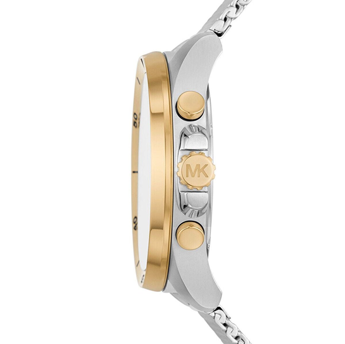  Shop Authentic Michael Kors Brecken Quartz Black Dial Silver Mesh Strap Watch For Men - MK8961 - Luxxuri