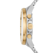  Shop Authentic Michael Kors Brecken Quartz Black Dial Silver Mesh Strap Watch For Men - MK8961 - Luxxuri