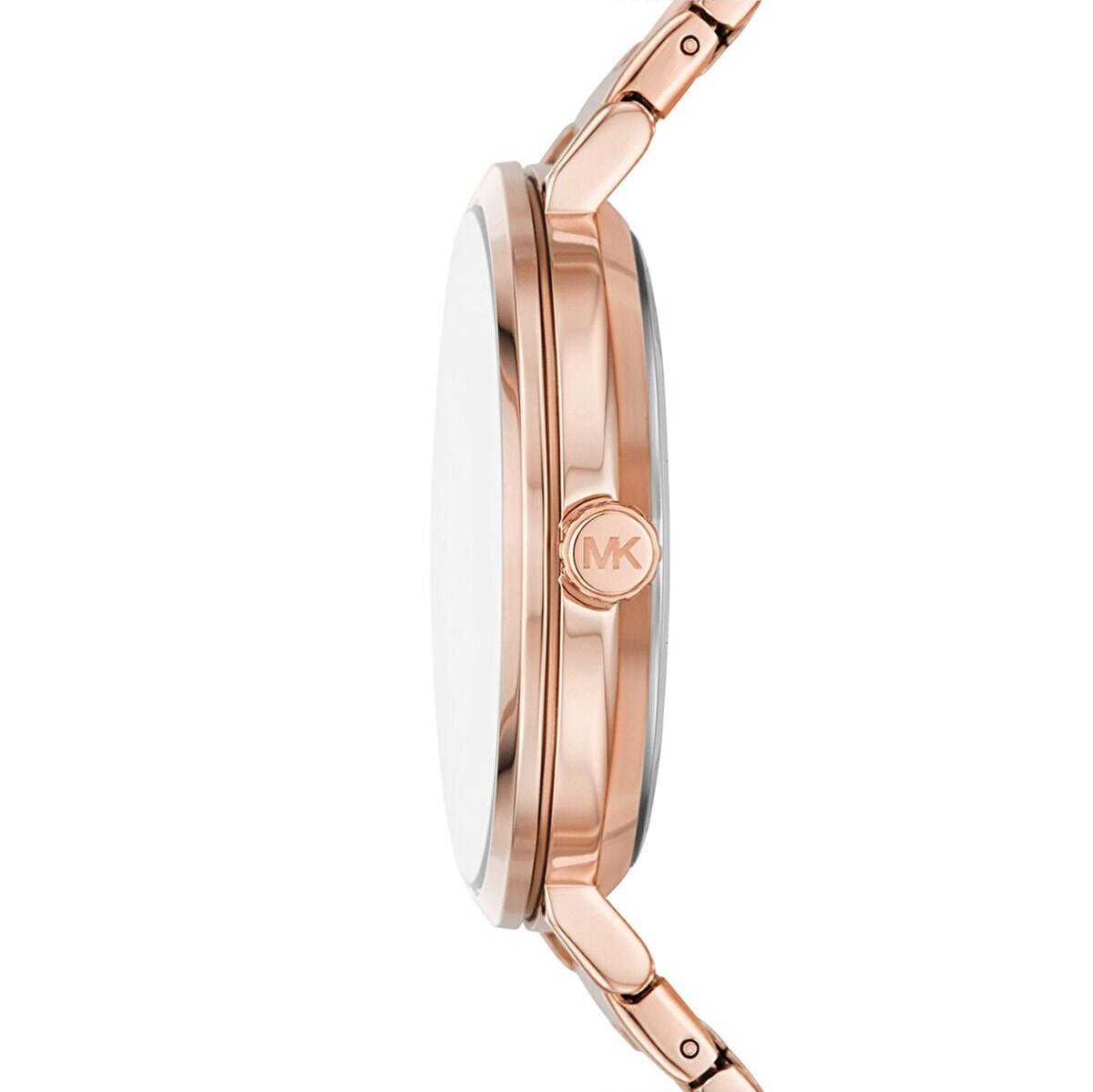  Shop Authentic Michael Kors Addyson Quartz Rose Gold Dial Rose Gold Steel Strap Watch for Women - MK4713 - Luxxuri