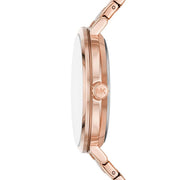  Shop Authentic Michael Kors Addyson Quartz Rose Gold Dial Rose Gold Steel Strap Watch for Women - MK4713 - Luxxuri