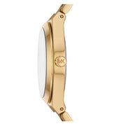  Shop Authentic Michael Kors Lennox Analog Blue Dial Gold Steel Strap Watch for Women - MK7460 - Luxxuri