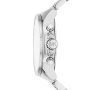  Shop Authentic Michael Kors Wren Chronograph Silver Dial Silver Steel Strap Watch for Women - MK7429 - Luxxuri