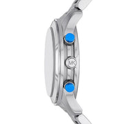  Shop Authentic Michael Kors Runway Stop Hunger Blue Dial Silver Steel Strap Watch for Women - MK7427 - Luxxuri