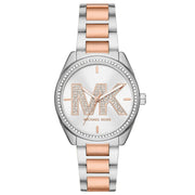  Shop Authentic Michael Kors Janelle Silver Dial Two Tone Steel Strap Watch For Women - MK7383 - Luxxuri