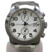  Shop Authentic Marc Jacobs Larry Chronograph White Dial Silver Steel Strap Watch for Men - MBM5030 - Luxxuri