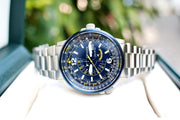  Shop Authentic Citizen Promaster Nighthawk Eco Drive Navy Blue Dial Silver Steel Strap Watch For Men - BJ7006-56L - Luxxuri