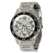  Shop Authentic Marc Jacobs Rock Chronograph White Dial Silver Steel Strap Watch for Men - MBM5027 - Luxxuri