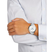  Shop Authentic Fossil Neutra Chronograph White Dial Silver Steel Strap Watch for Men - FS5433 - Luxxuri