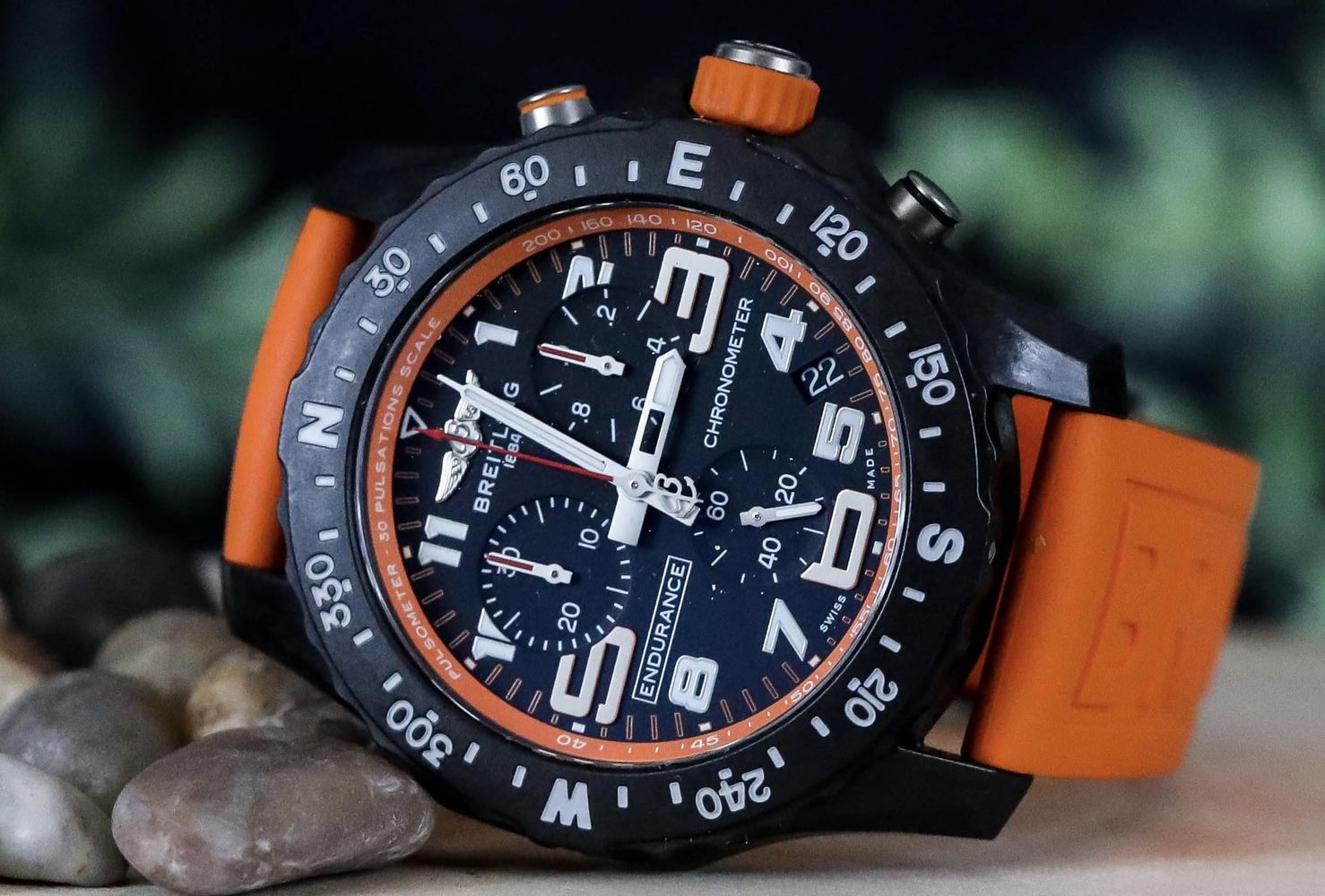  Shop Authentic Breitling Endurance Pro Black Dial Orange Rubber Strap Watch for Men - X82310A51B1S1 - Luxxuri
