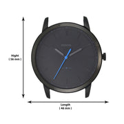  Shop Authentic Fossil The Minimalist Black Dial Black Steel Strap Watch for Men - FS5308 - Luxxuri