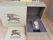  Shop Authentic Burberry The City Silver Dial Two Tone Steel Strap Watch for Women - BU9217 - Luxxuri