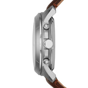  Shop Authentic Fossil Grant Automatic White Dial Brown Leather Strap Watch for Men -  ME3027 - Luxxuri