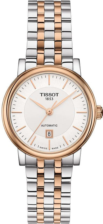  Shop Authentic Tissot T Classic Carson Premium 30 White Dial Two Tone Steel Strap Watch for Women - T122.207.22.031.01 - Luxxuri