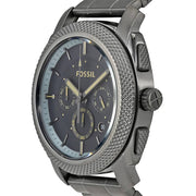  Shop Authentic Fossil Machine Chronograph Grey Dial Grey Steel Strap Watch for Men - FS5172 - Luxxuri