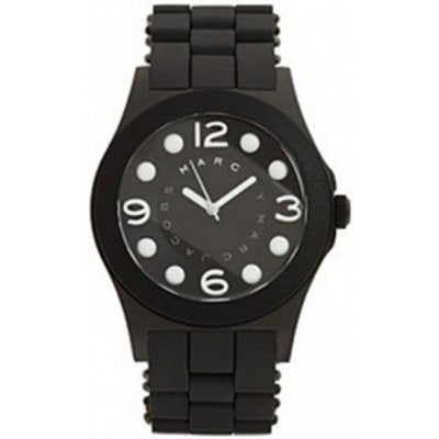  Shop Authentic Marc Jacobs Pelly Black Dial Black Silicone Strap Watch for Women - MBM2507 - Luxxuri