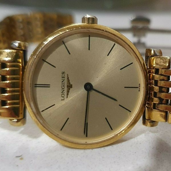  Shop Authentic Longines La Grande Classique de Longines Gold Dial Gold Mesh Bracelet Watch for Women - L4.209.2.31.8 - Luxxuri
