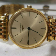  Shop Authentic Longines La Grande Classique de Longines Gold Dial Gold Mesh Bracelet Watch for Women - L4.209.2.31.8 - Luxxuri