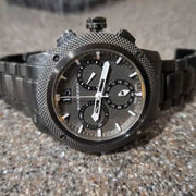  Shop Authentic Burberry Endurance Chronograph Quartz Black Dial Black Steel Strap Watch For Men - BU9801 - Luxxuri
