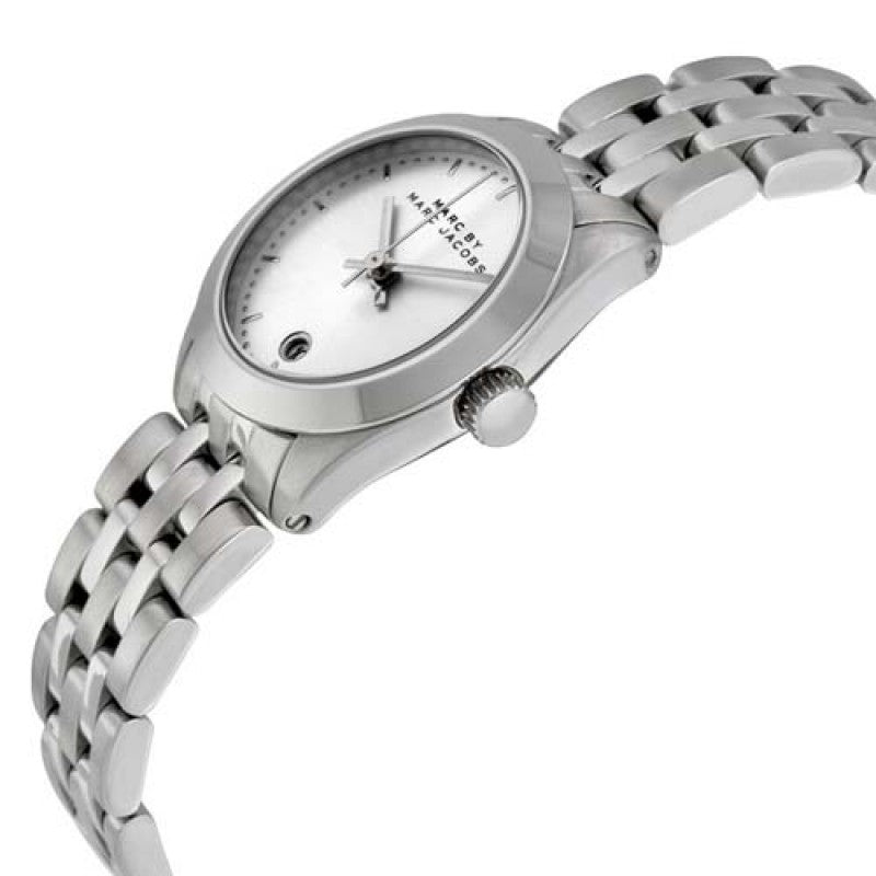  Shop Authentic Marc Jacobs Peeker Silver Dial Silver Steel Strap Watch for Women - MBM3373 - Luxxuri