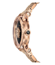  Shop Authentic Versace Palazzo Empire Black Dial Rose Gold Steel Strap Watch for Men - VERD00718 - Luxxuri