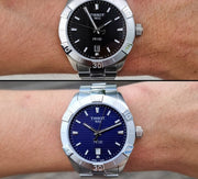  Shop Authentic Tissot PR 100 Sport Blue Dial Silver Steel Strap Watch For Men - T101.610.11.041.00 - Luxxuri