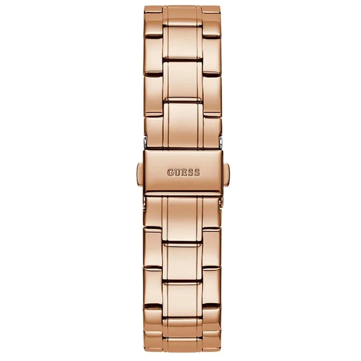  Shop Authentic Guess Sparkler Diamonds Black Dial Rose Gold Steel Strap Watch for Women - GW0111L3 - Luxxuri