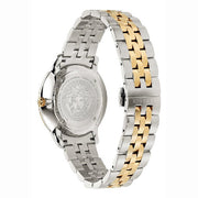  Shop Authentic Versace Audrey Quartz White Dial Two Tone Steel Strap Watch for Women - VELR00519 - Luxxuri