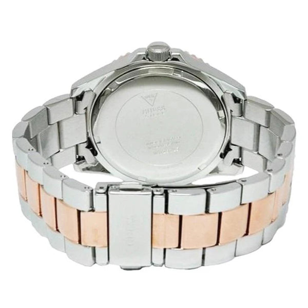  Shop Authentic Guess BFF Multifunction Silver Dial Two Tone Steel Strap Watch for Women - W0231L5 - Luxxuri